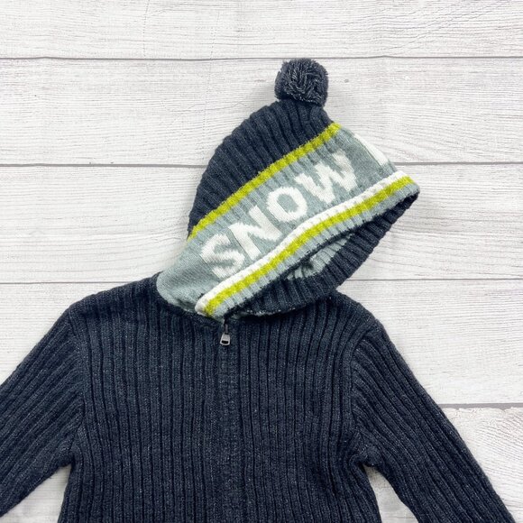 Zara Knit Snow Mood Sweater Jacket - Picture 3 of 5